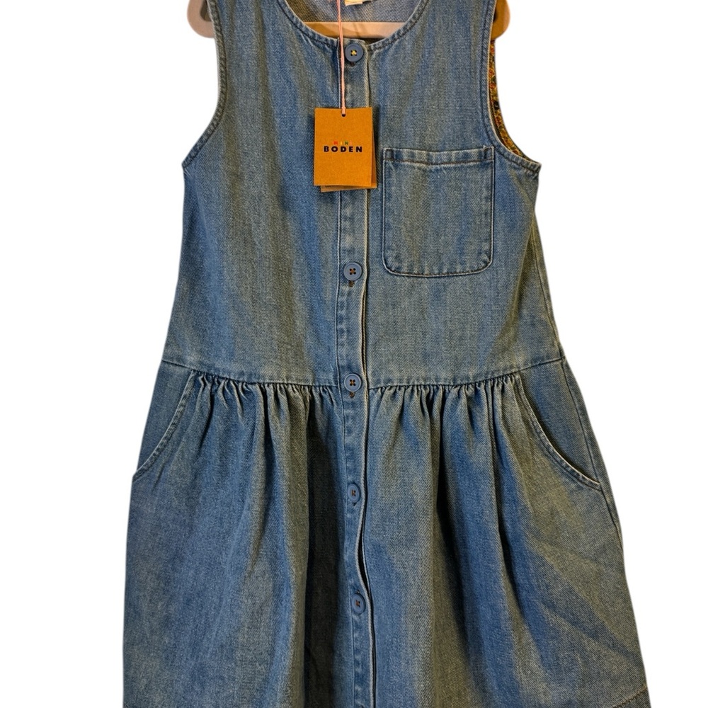 Mini Boden Blue Sleeveless Sundress Casual
